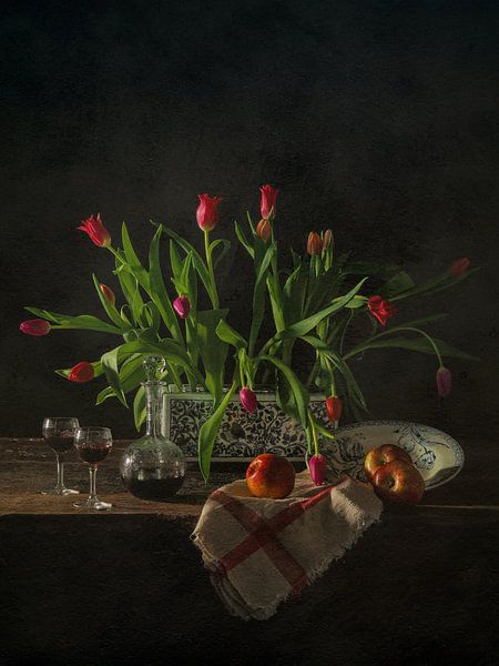 Tulpenvaas van Miriam Meijer, en pleine campagne.....