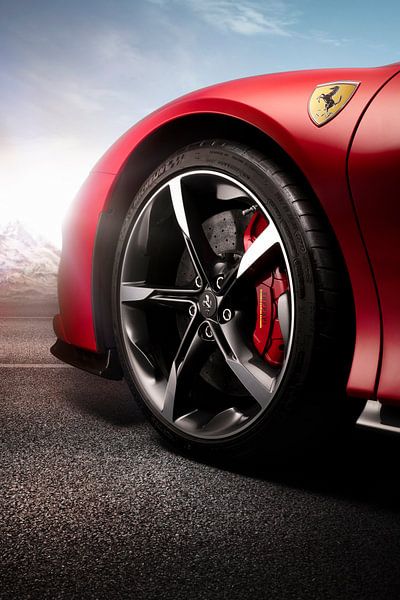 Ferrari SF90 Stradale Front Wheel by Thomas Boudewijn
