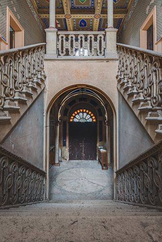 Kasteeltrap met Diepte en Symmetrie