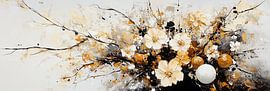 Flowers Modern 55.1473 by ARTEO Paintings