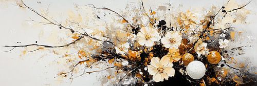Flowers Modern 55.1473 by ARTEO Paintings
