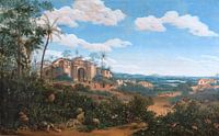 Gezicht op Olinda, Brazilië, Frans Post van Meesterlijcke Meesters thumbnail