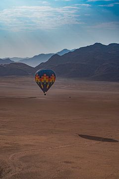 Hot Air Balloon in the Namib Desert Namibia, Africa