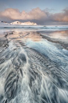 Dawn at Skaksanden Beach - Beautiful Lofoten by Rolf Schnepp