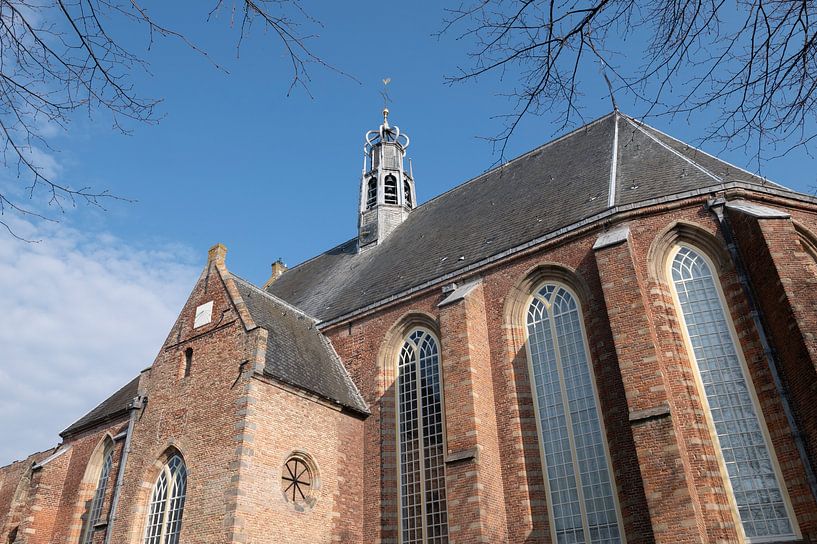 Ruïnekerk Bergen van Richard Wareham