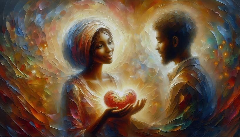 The Heart in Her Hands by INGO