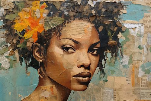 Eliana | Portrait Gemischte Medien