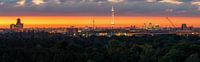 Berlin Panroama im Sonnenaufgang von Frank Herrmann Miniaturansicht