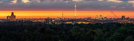 Panorama de Berlin au lever du soleil sur Frank Herrmann