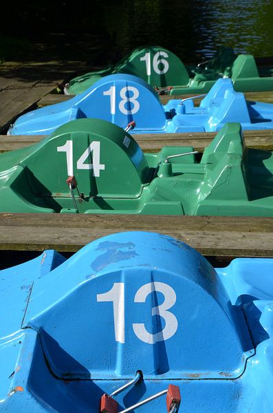 Pedalo boats by Corinna Vollertsen