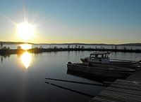 Finnischer Sonnenuntergang