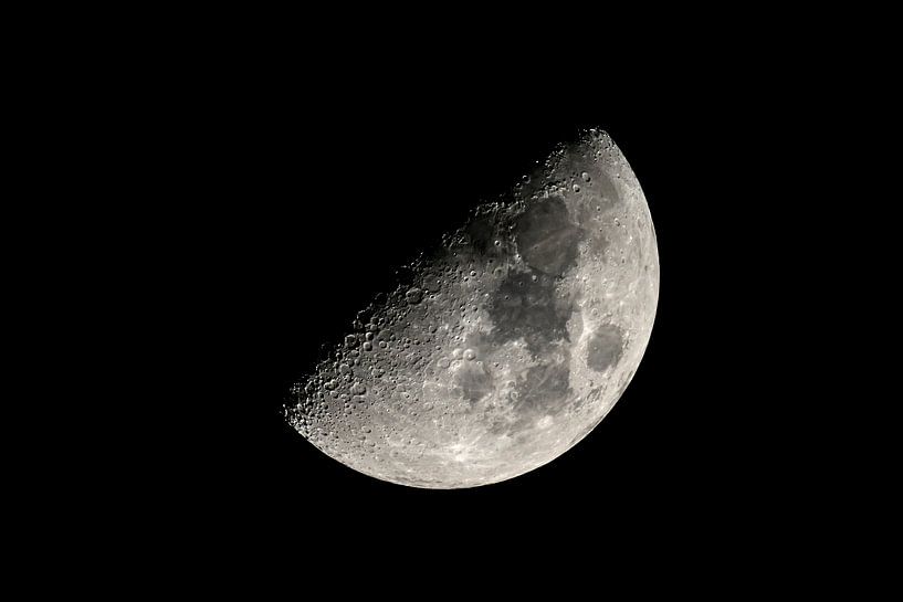 The Moon and its Dark side by Sjoerd van der Wal Photography