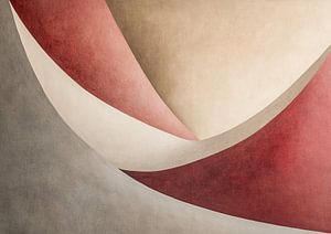 Rot Beige Grau