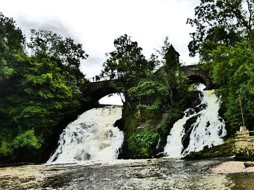 Watervallen van Coo belgie