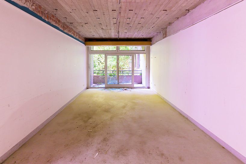 pink room by Michael Schulz-Dostal