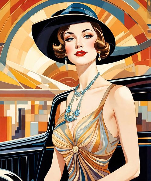 Deco Diva von Wall Art Creations by Peter