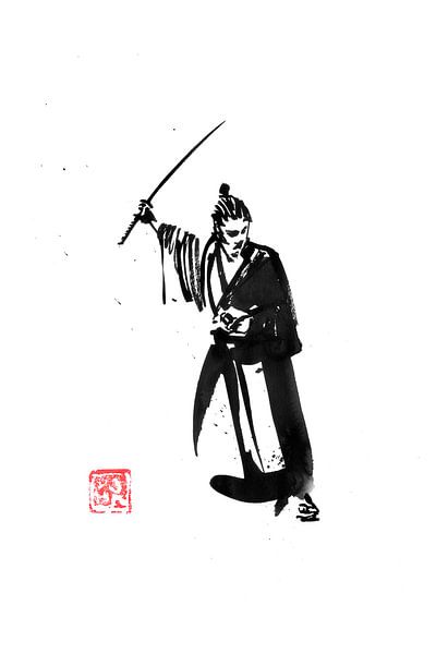 winning samurai par Péchane Sumie