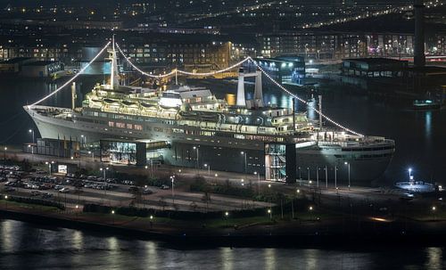 Het ss Rotterdam in Rotterdam Katendrecht