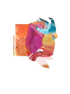 Collage aus abstrakten Bildern (Free Birds 2)