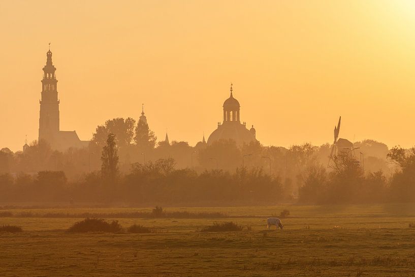 Skyline Middelburg von Gijs Koole