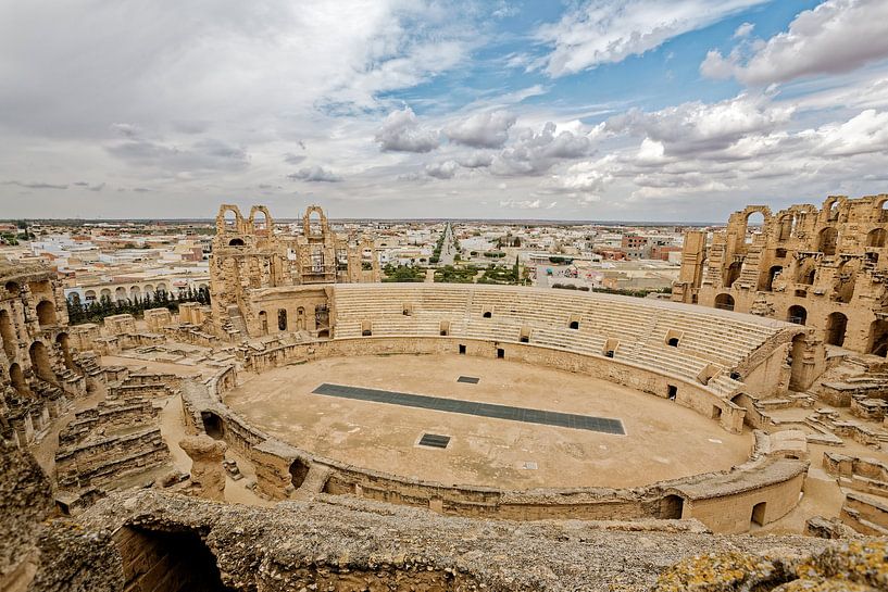 Amphitheatre El Jem by Imageditor