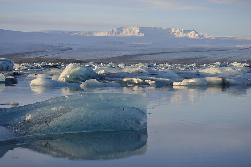 Glacier Jokulsarlon Iceland by Art Kleisen