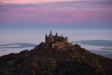 Hohenzollern sunrise van Vincent Croce