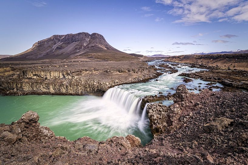 Islande, chute d'eau par Edwin Kooren