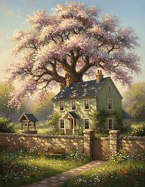 The Big Tree Beside the Home by Regan Frederick