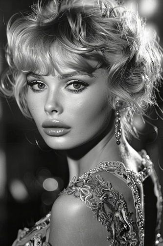 glamour girl retro look