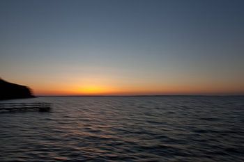 Coucher de soleil en Suède