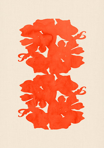 Levendige rode bloemen
