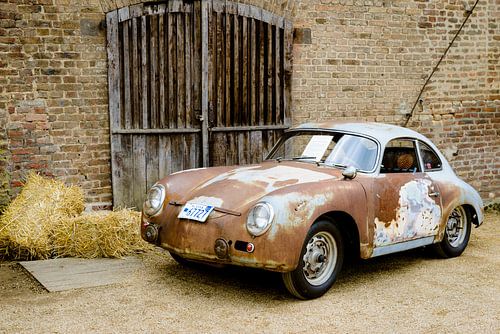 Porsche 356 sportwagen schuurvondst met veel patina