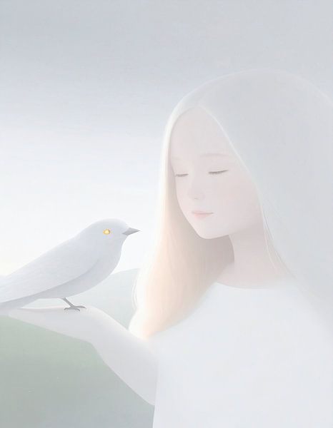 Moi et mon oiseau... par Ans Bastiaanssen