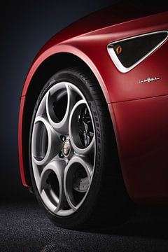 Alfa Romeo 8C Competizione wheel rim
