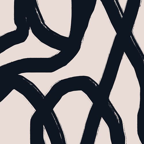 Scandinavische dromen. Abstracte minimalistische kunst nr. 7