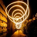 Moving warm light, high shutter speed (light art) by Jeffrey Steenbergen thumbnail
