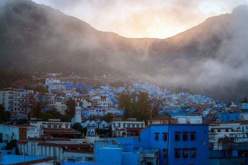 Chefchaouen, the blue pearl of Morocco by Roy Poots