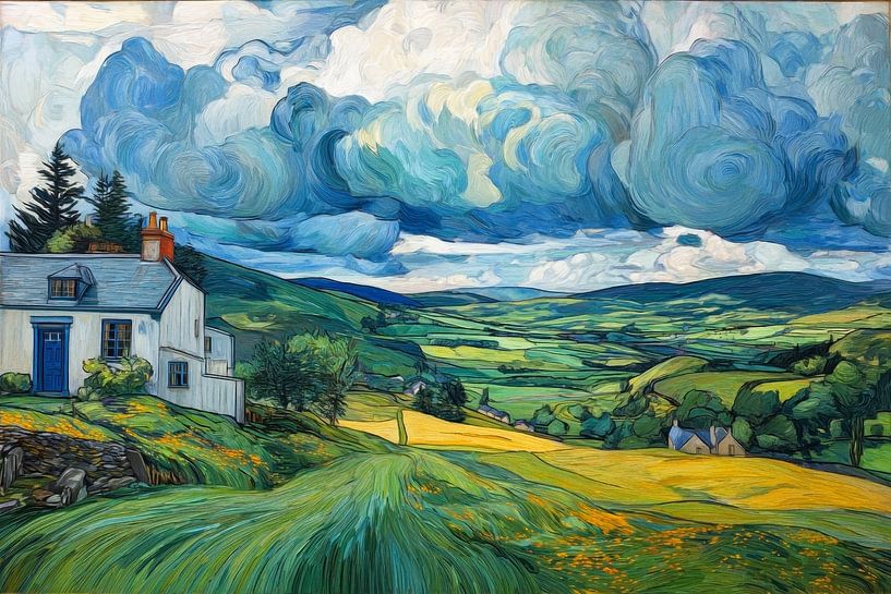 Beeindruckende Wolkendecke von Jutta Maria Pusl