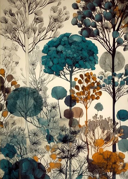 Forest nature art by JBJart Justyna Jaszke