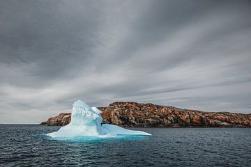 IJsberg bij Kronprinsen Ejland, Groenland van Martijn Smeets