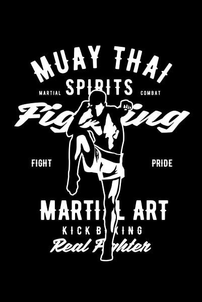 Muay Thai by Poster Art Shop
