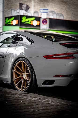 Porsche Berlijn straatfotografie