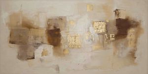 Abstrait avec accents dorés