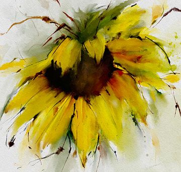 Sonnenblume von annemiek art
