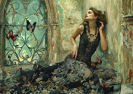 Timeless Grace by Abstract Painting