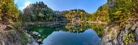 Panorama Katzenbuckelsee rive est par Uwe Ulrich Grün Aperçu