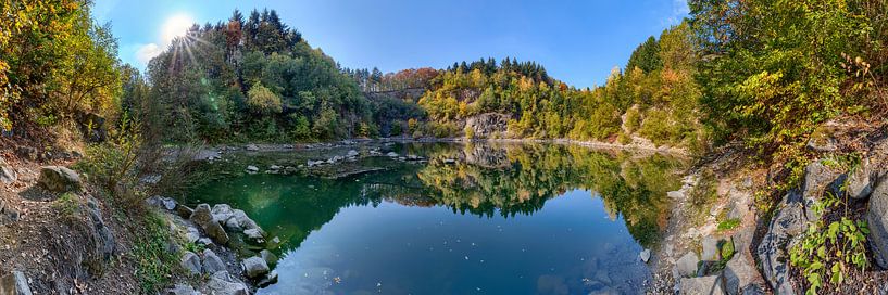 Panorama Katzenbuckelsee rive est par Uwe Ulrich Grün