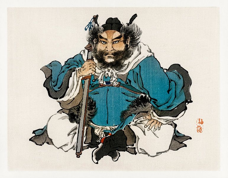 Vintage Japanese Art by Hello Pompoyo