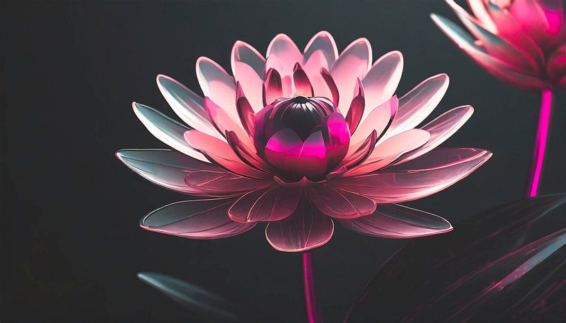 Bloemen in kunst en design van Mustafa Kurnaz